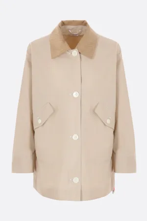 Typewriter Garden Coat
