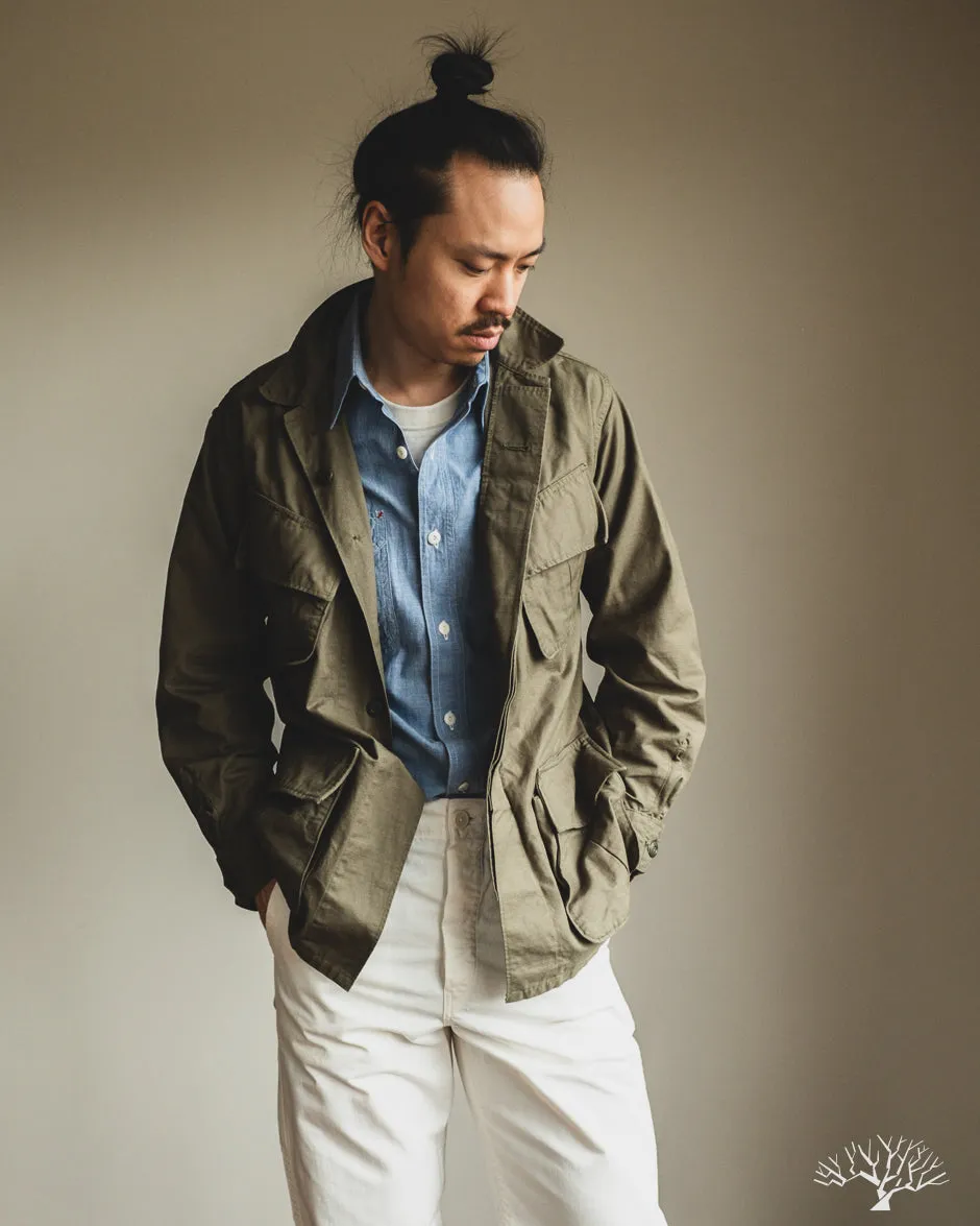 Uncle Sam Selvedge Chambray Work Shirt - Indigo