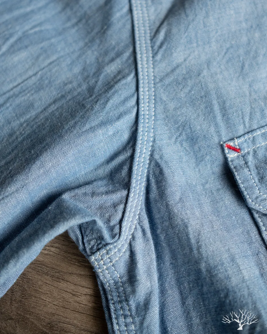 Uncle Sam Selvedge Chambray Work Shirt - Indigo