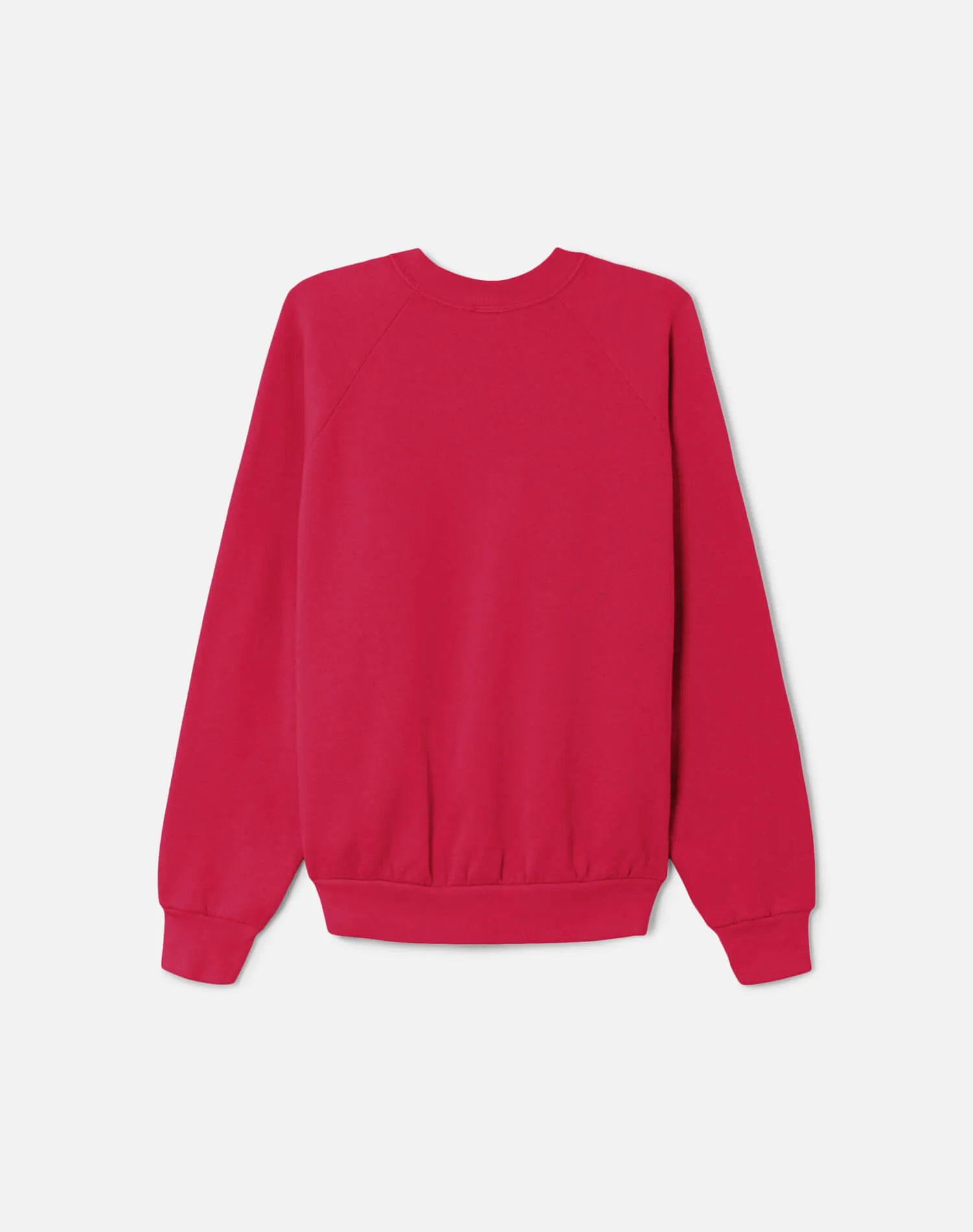 Upcycled "Little Devil" Sweatshirt in Fuchsia - 11229786