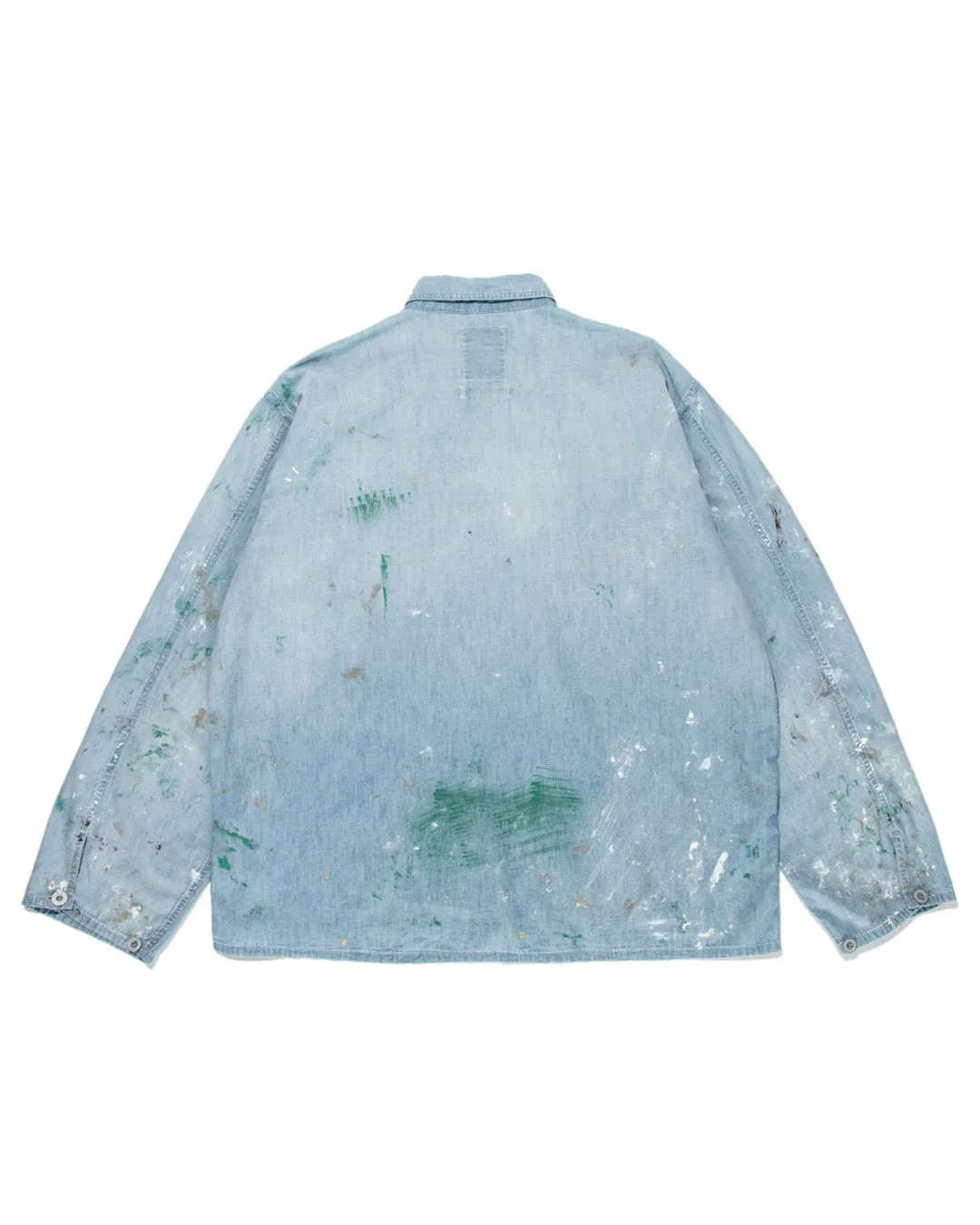 US ARMY P/O CHAMBRAY SHIRTS PAINTED