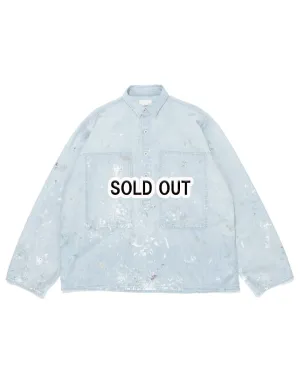 US ARMY P/O CHAMBRAY SHIRTS PAINTED