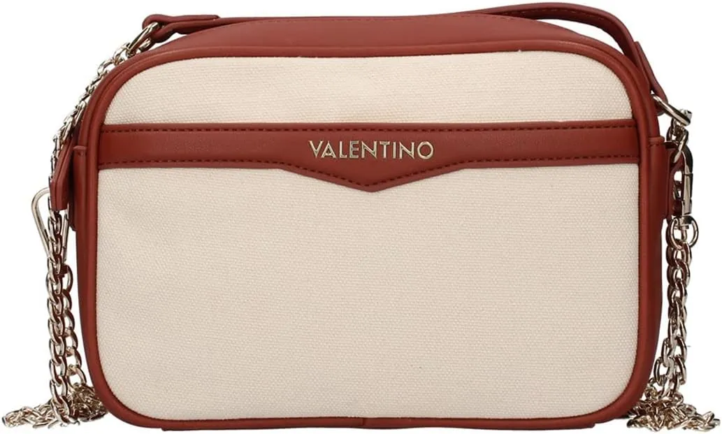 Valentino Women's Pamela Leather Handbags Shoulder Strap Natural Leather, Leather / natural, L