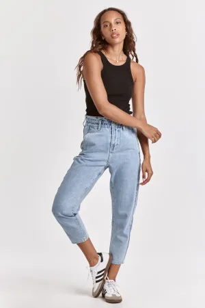 VALERIE ULTRA HIGH RISE ANKLE BAGGY JEANS ZYLO