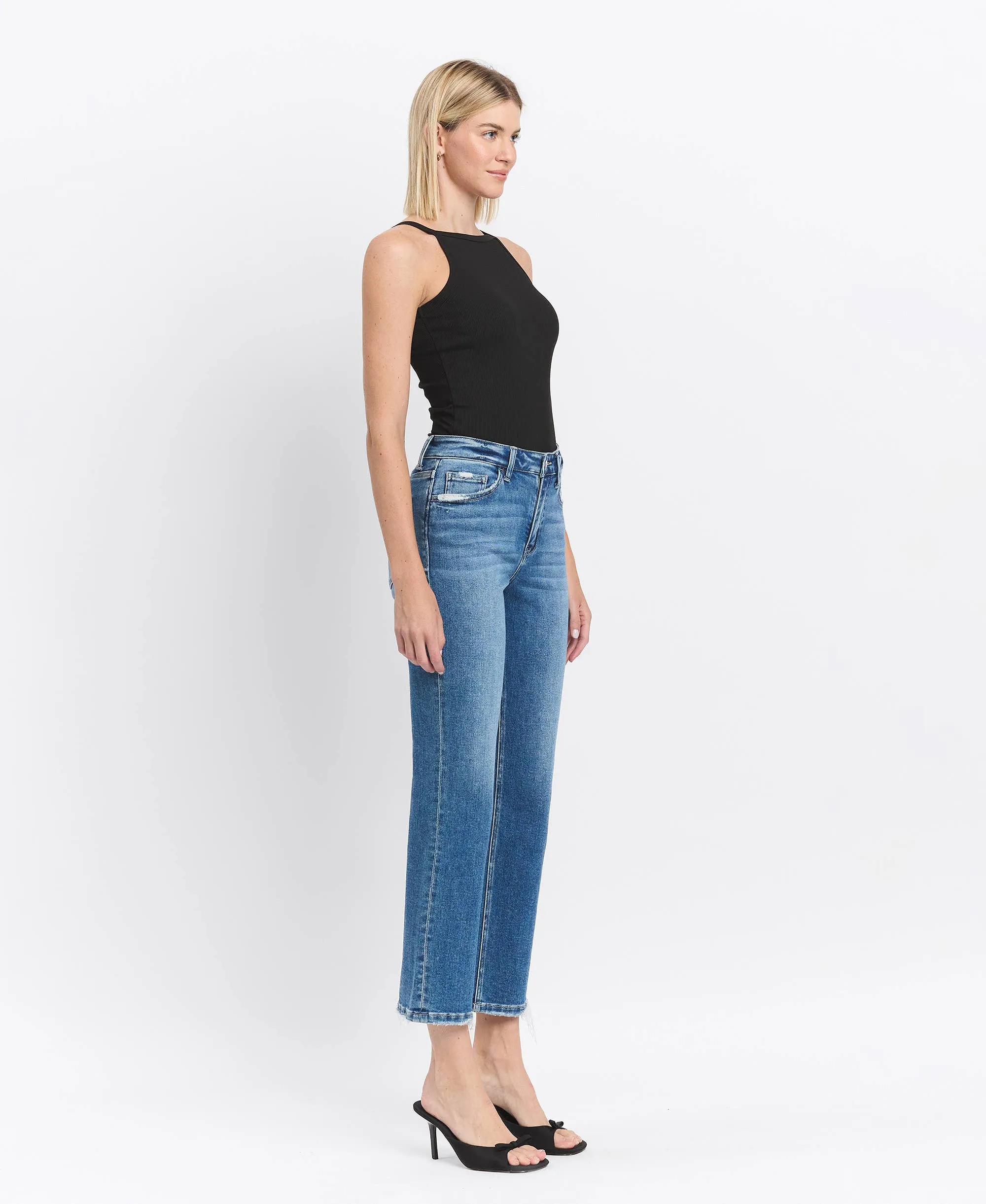 Vandross High Rise Straight Jeans
