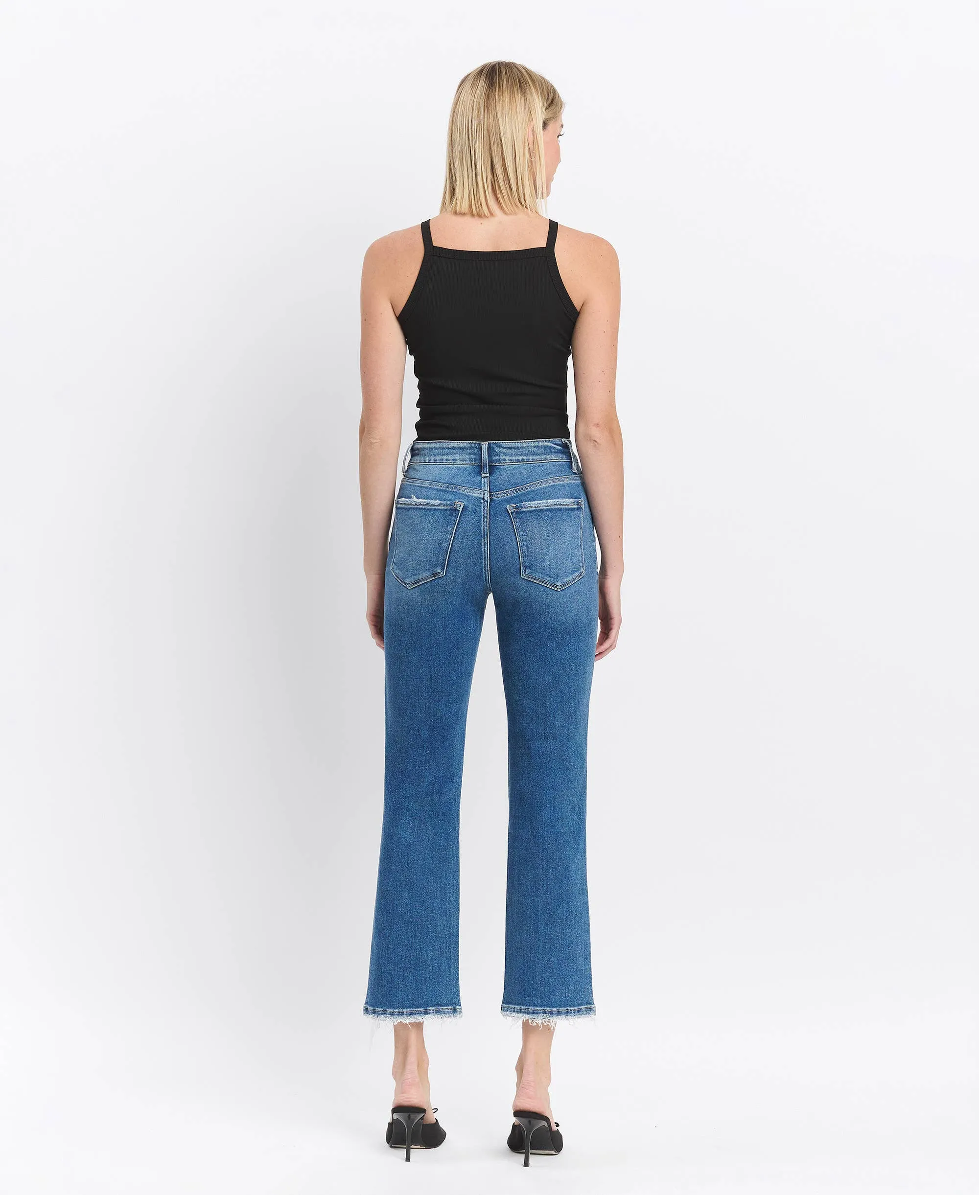 Vandross High Rise Straight Jeans