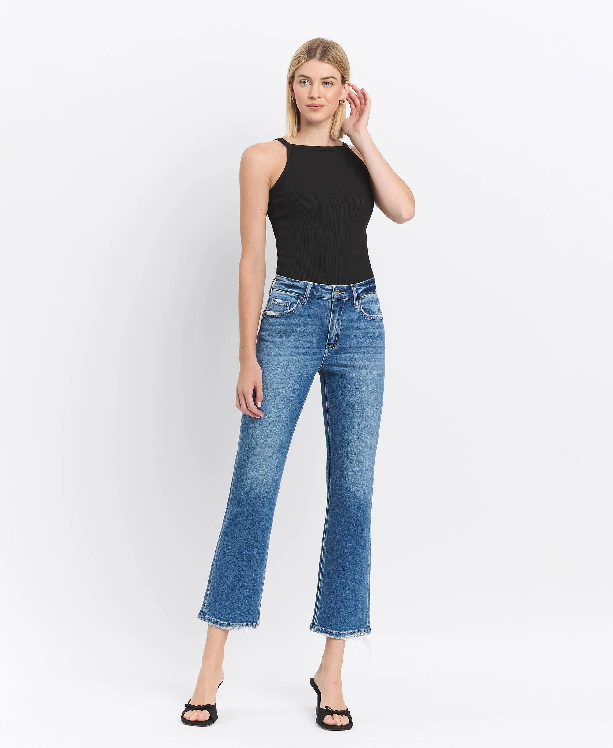 Vandross High Rise Straight Jeans