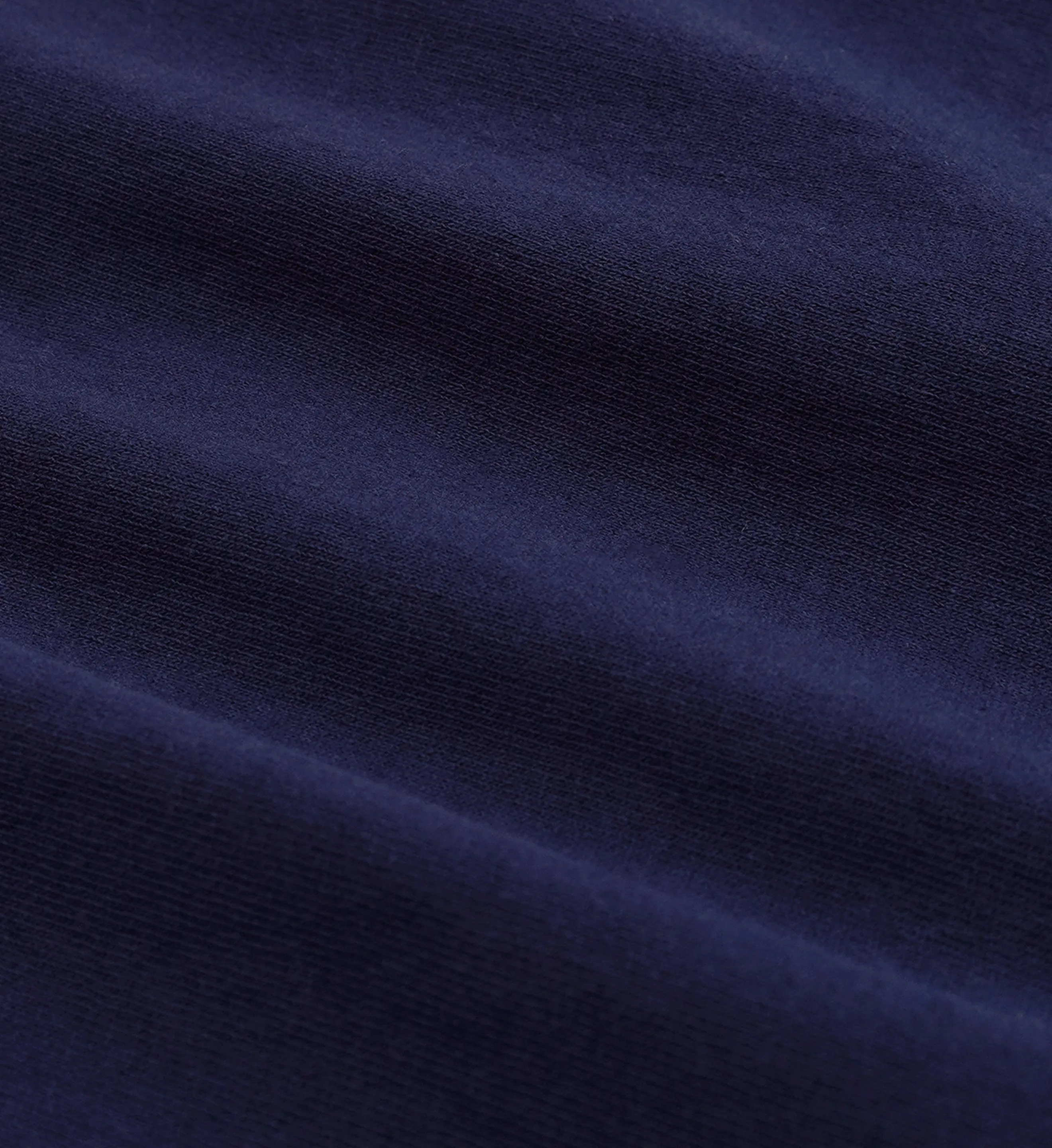 Vendome V-Neck Sweatshirt - Navy/White