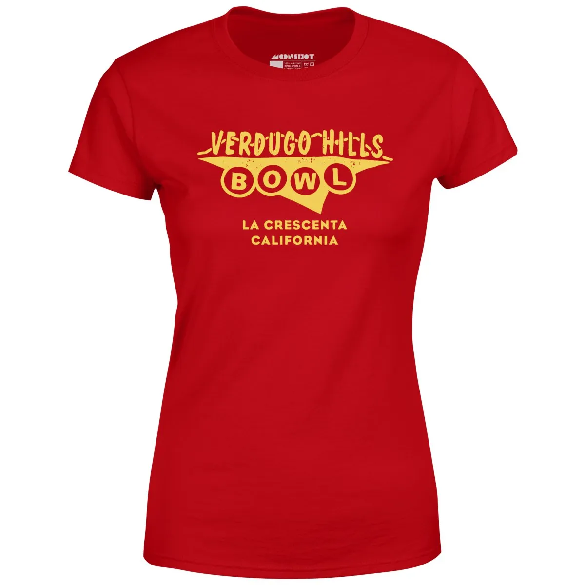 Verdugo Hills - La Crescenta, CA - Vintage Bowling Alley - Women's T-Shirt