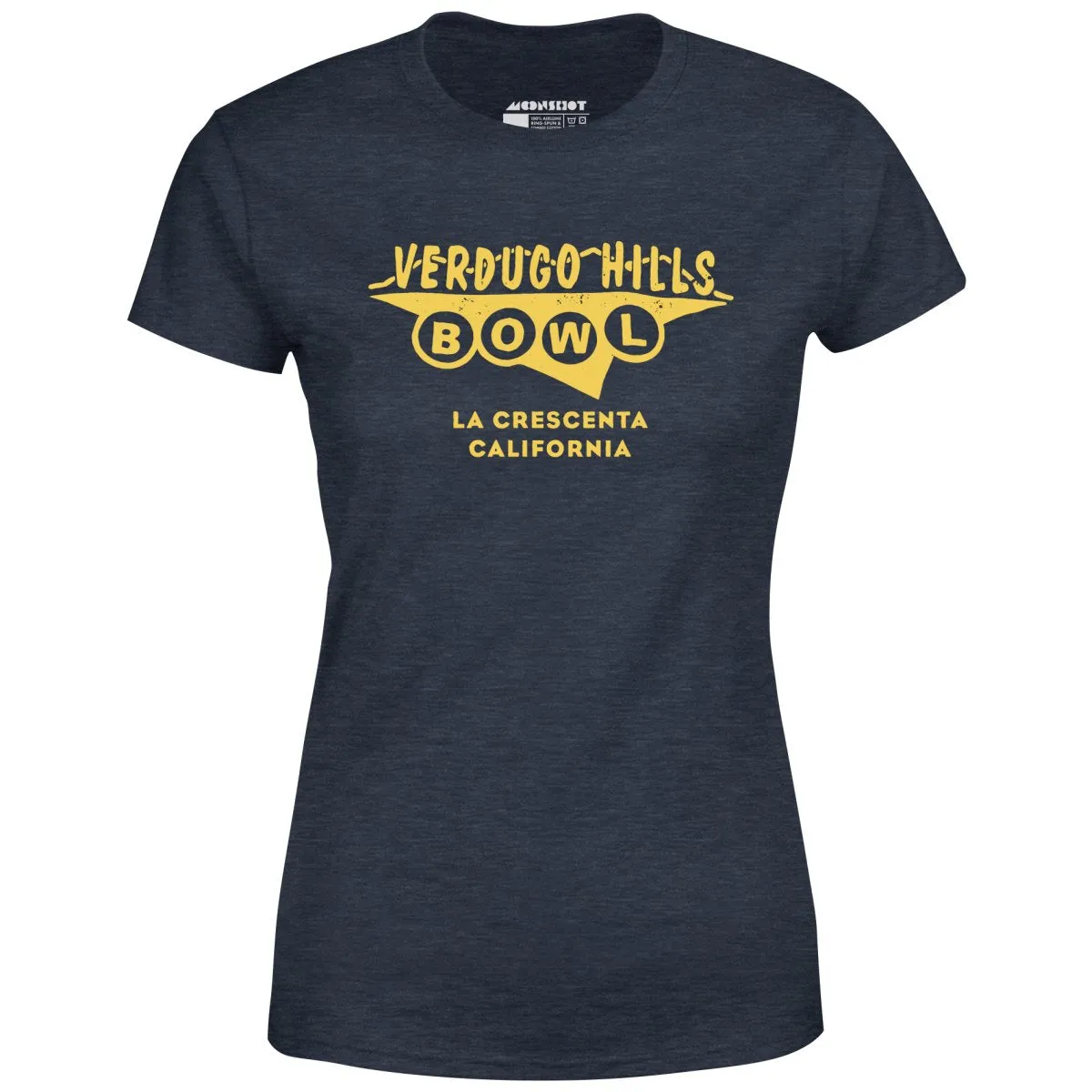 Verdugo Hills - La Crescenta, CA - Vintage Bowling Alley - Women's T-Shirt