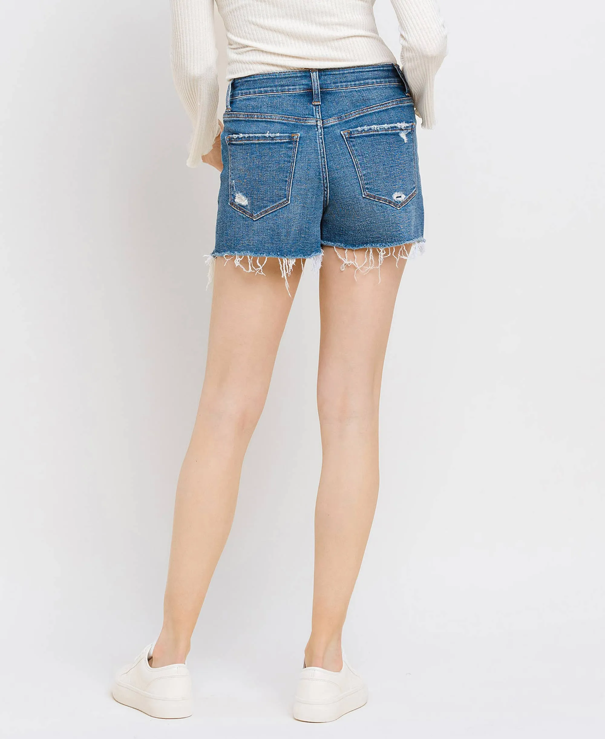 Vervet High Rise Cutoff Shorts