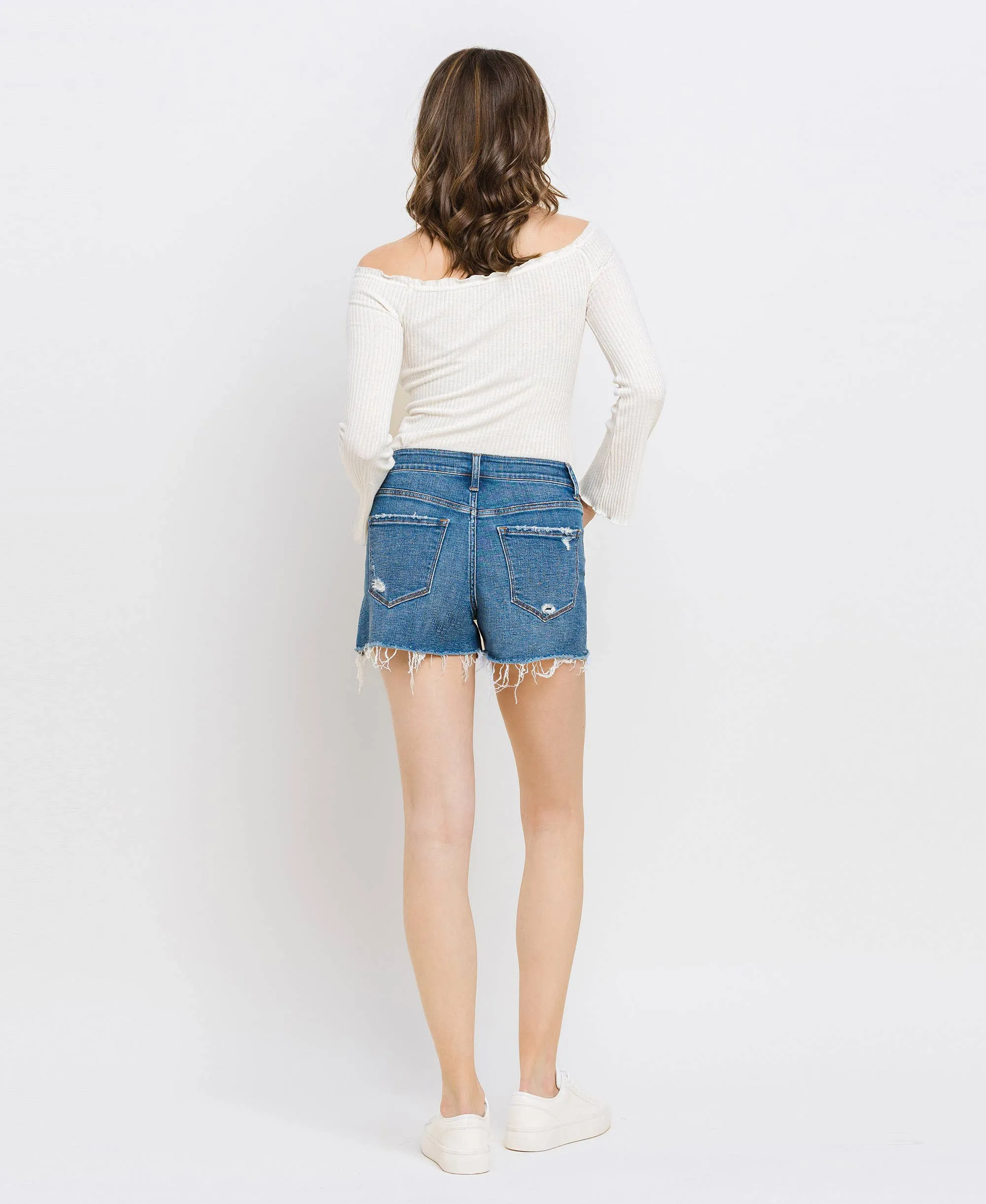 Vervet High Rise Cutoff Shorts