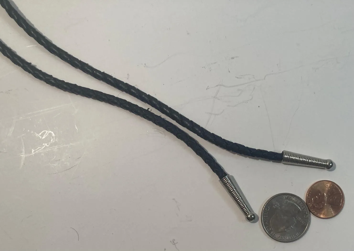 Vintage 1987 Metal Bolo Tie, Nice Horse Head Design, Nice Western Design, 1 3/4" x 1 1/4", Quality, Heavy Duty