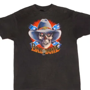 VINTAGE 3D EMBLEM TRUCKER ONLY 1988 TEE SHIRT SIZE LARGE MADE IN USA