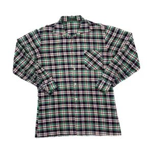Vintage 90’s H. FRANKLIN Plaid Check Long Sleeve Cotton Flannel Shirt