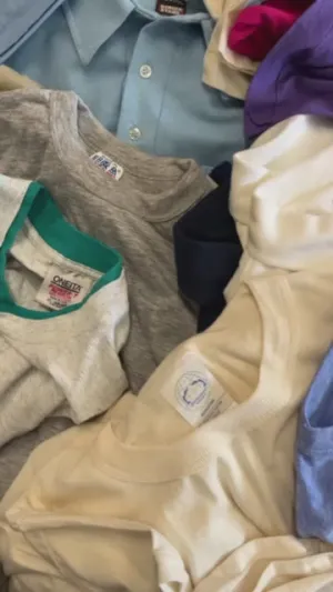 Vintage Deadstock Single Stitch T-Shirts Bundle (90 pcs)