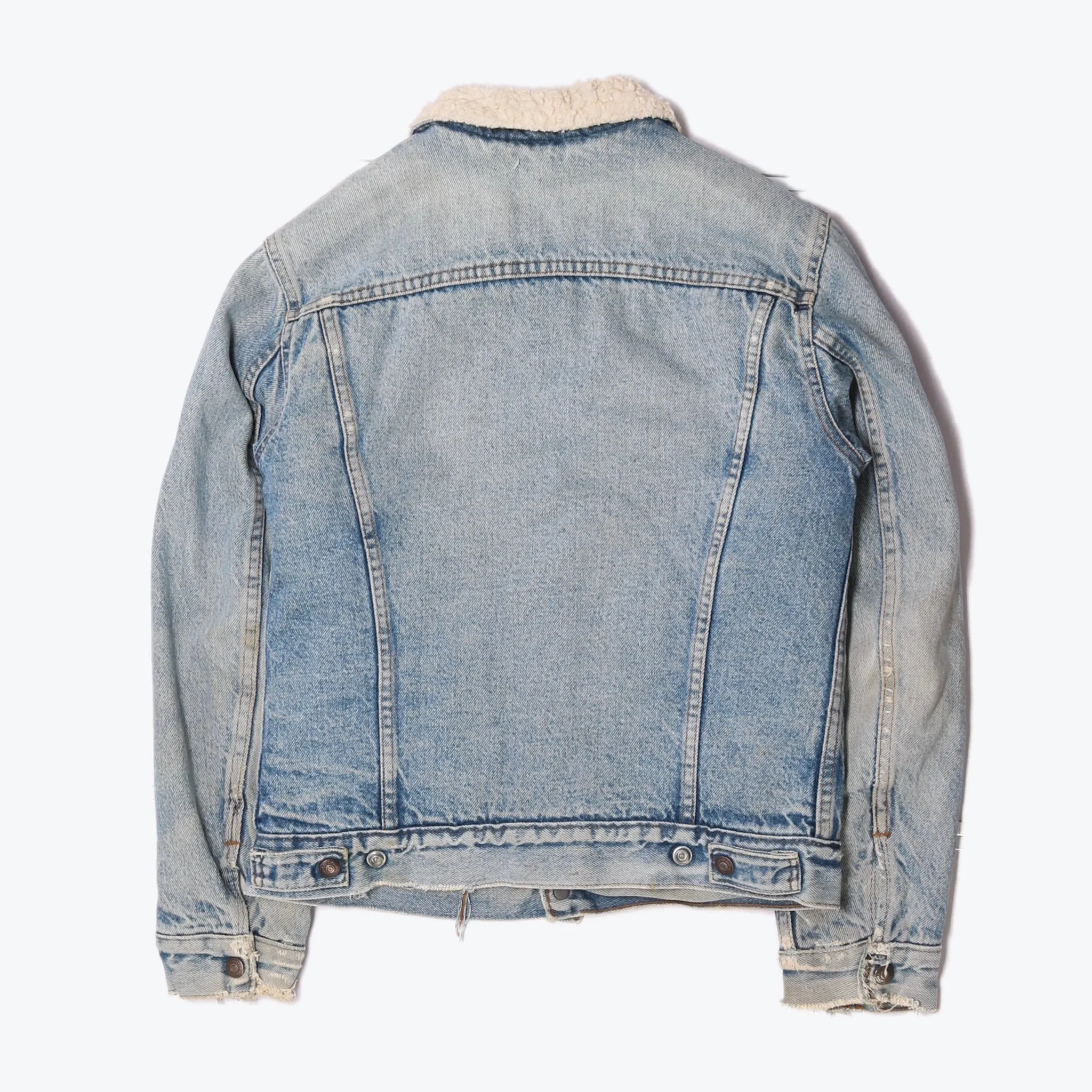 Vintage Denim Sherpa Jacket