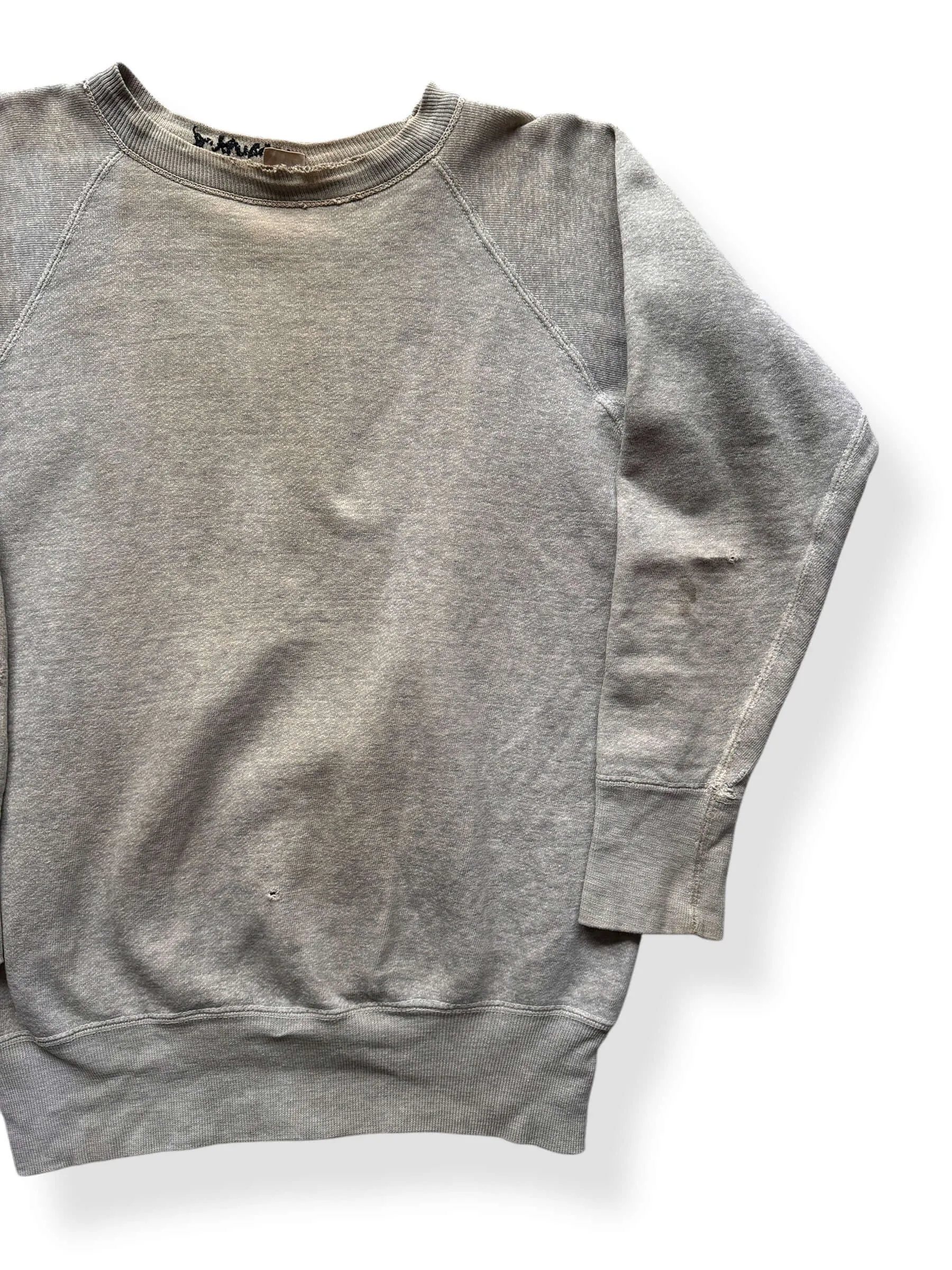 Vintage Distressed Penneys Heather Grey Crewneck SZ S