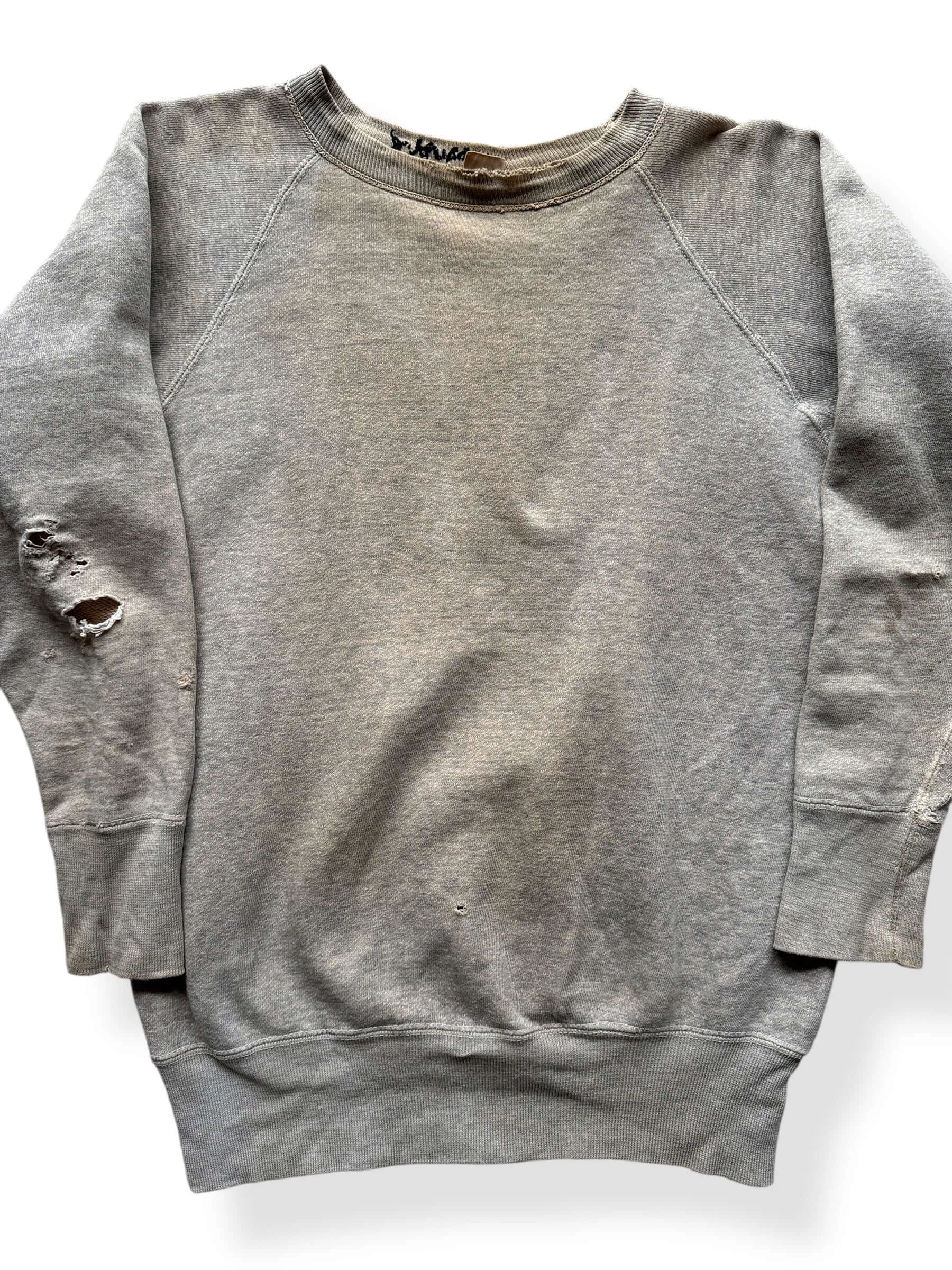 Vintage Distressed Penneys Heather Grey Crewneck SZ S