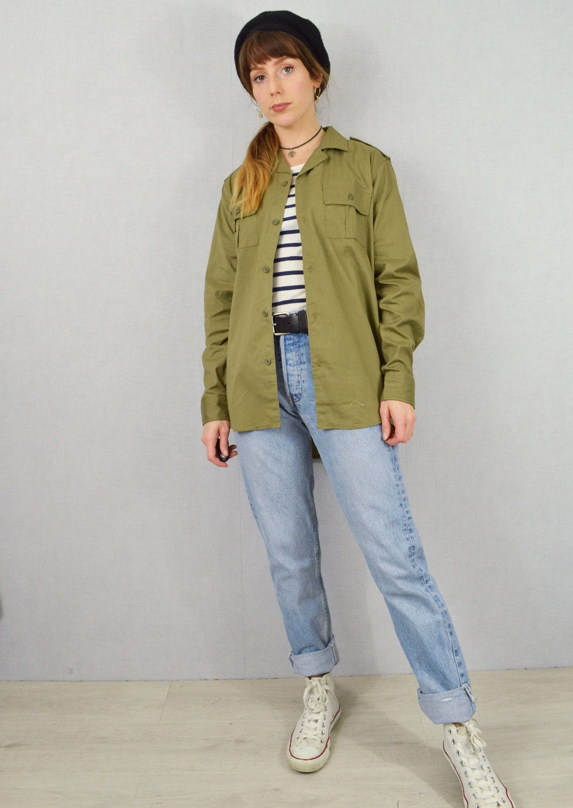 Vintage European Army Shirt