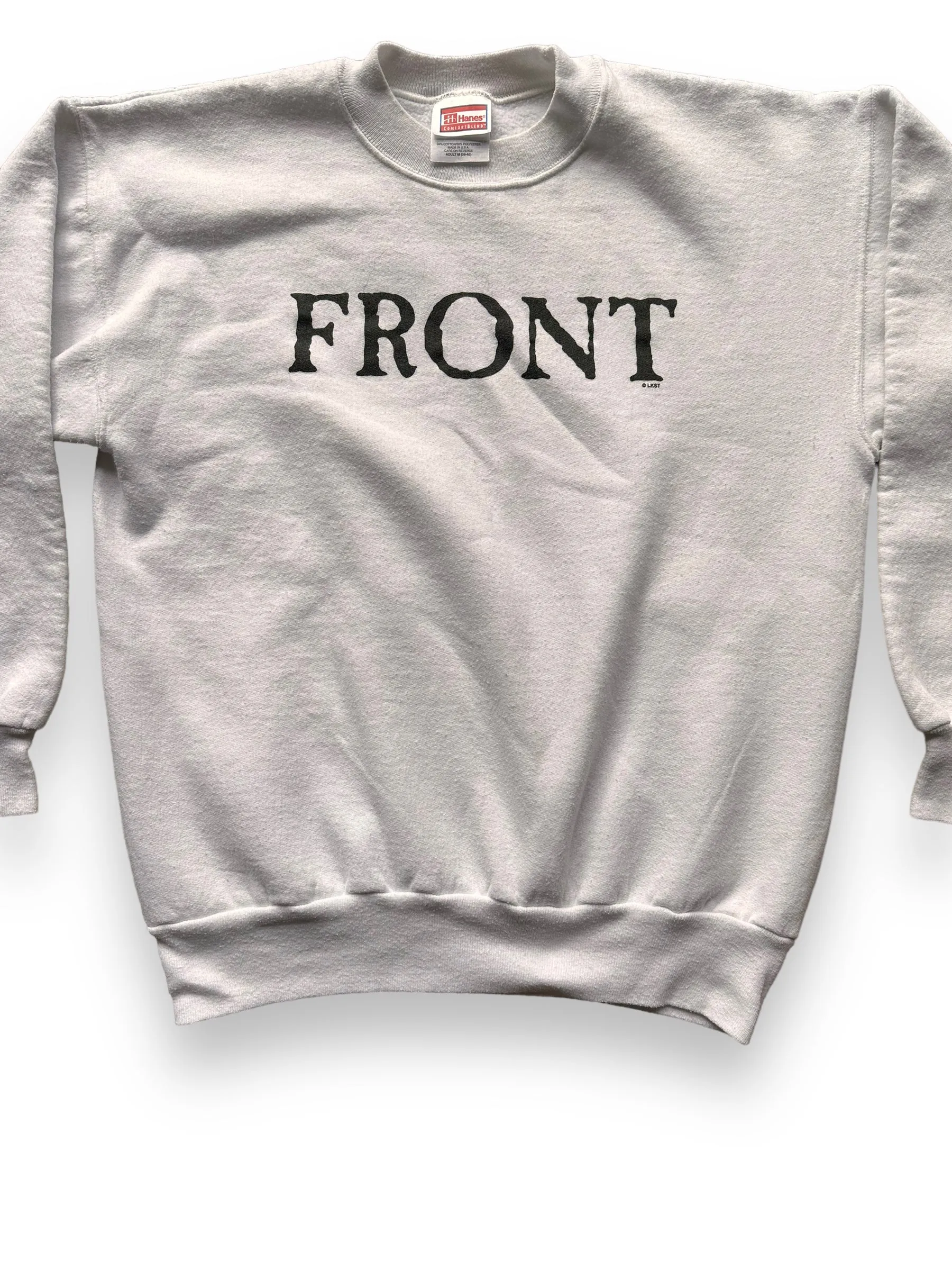 Vintage Front Bach Classical Humor Crewneck Sweatshirt SZ M | Vintage Crewneck Sweatshirts Seattle | Barn Owl Vintage Seattle