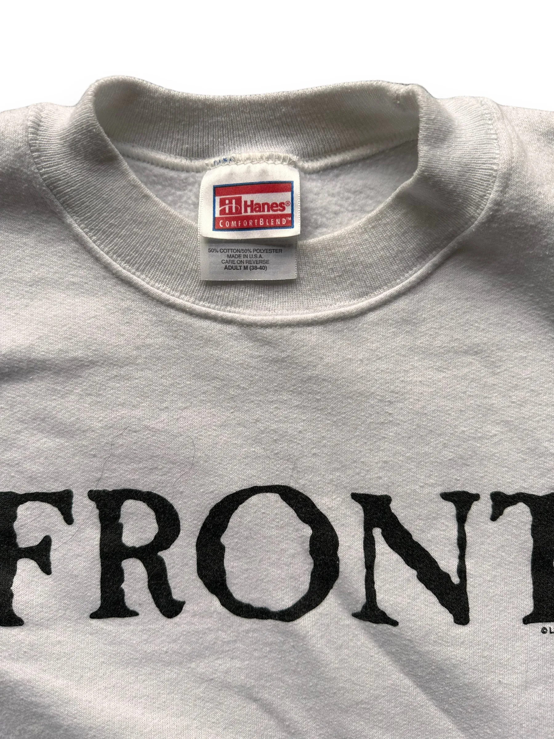 Vintage Front Bach Classical Humor Crewneck Sweatshirt SZ M | Vintage Crewneck Sweatshirts Seattle | Barn Owl Vintage Seattle