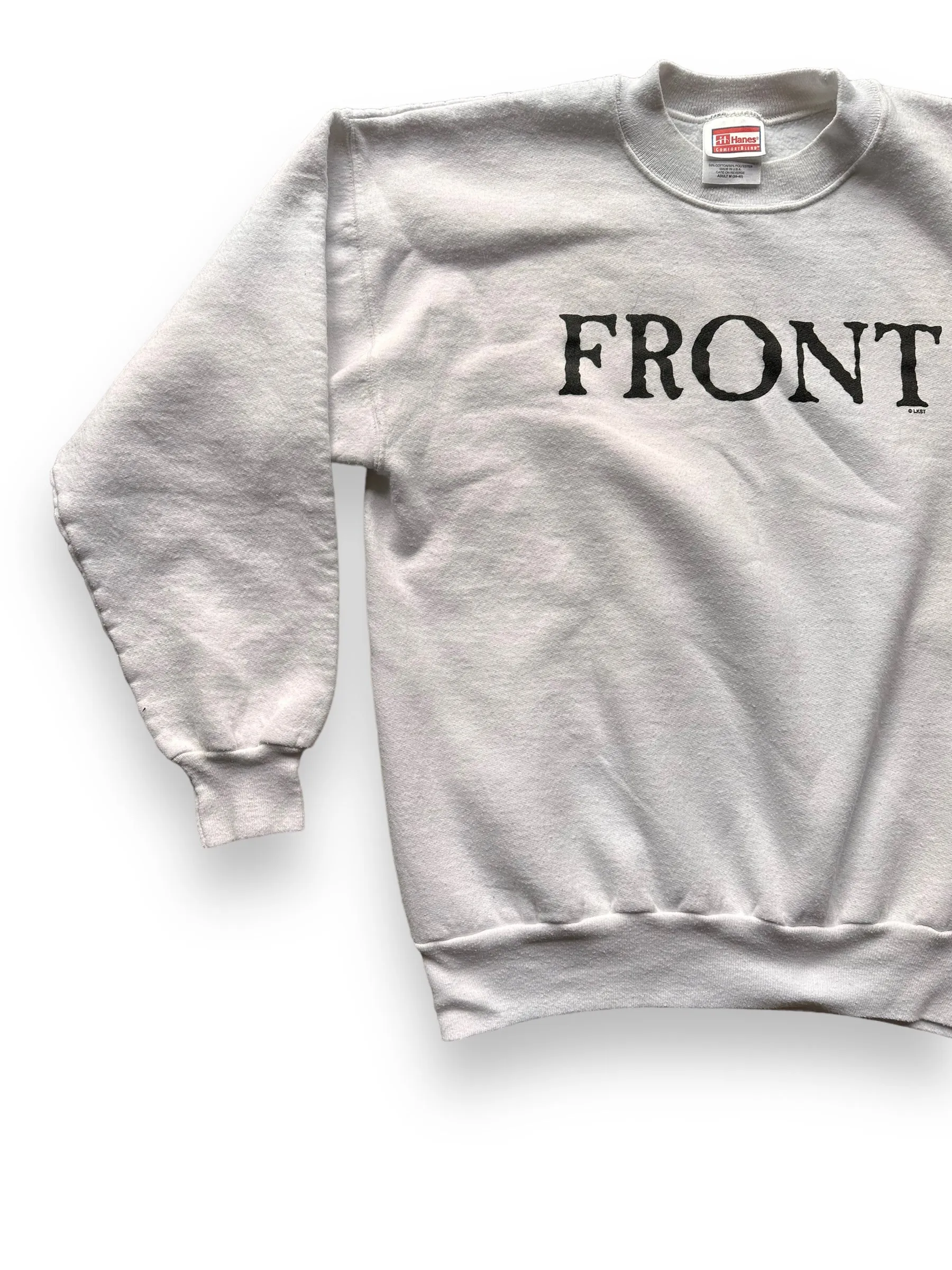 Vintage Front Bach Classical Humor Crewneck Sweatshirt SZ M | Vintage Crewneck Sweatshirts Seattle | Barn Owl Vintage Seattle