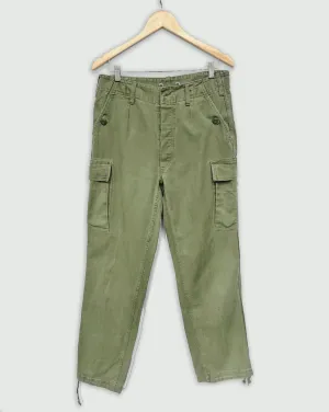 Vintage German Moleskin Trousers Cotton Sateen