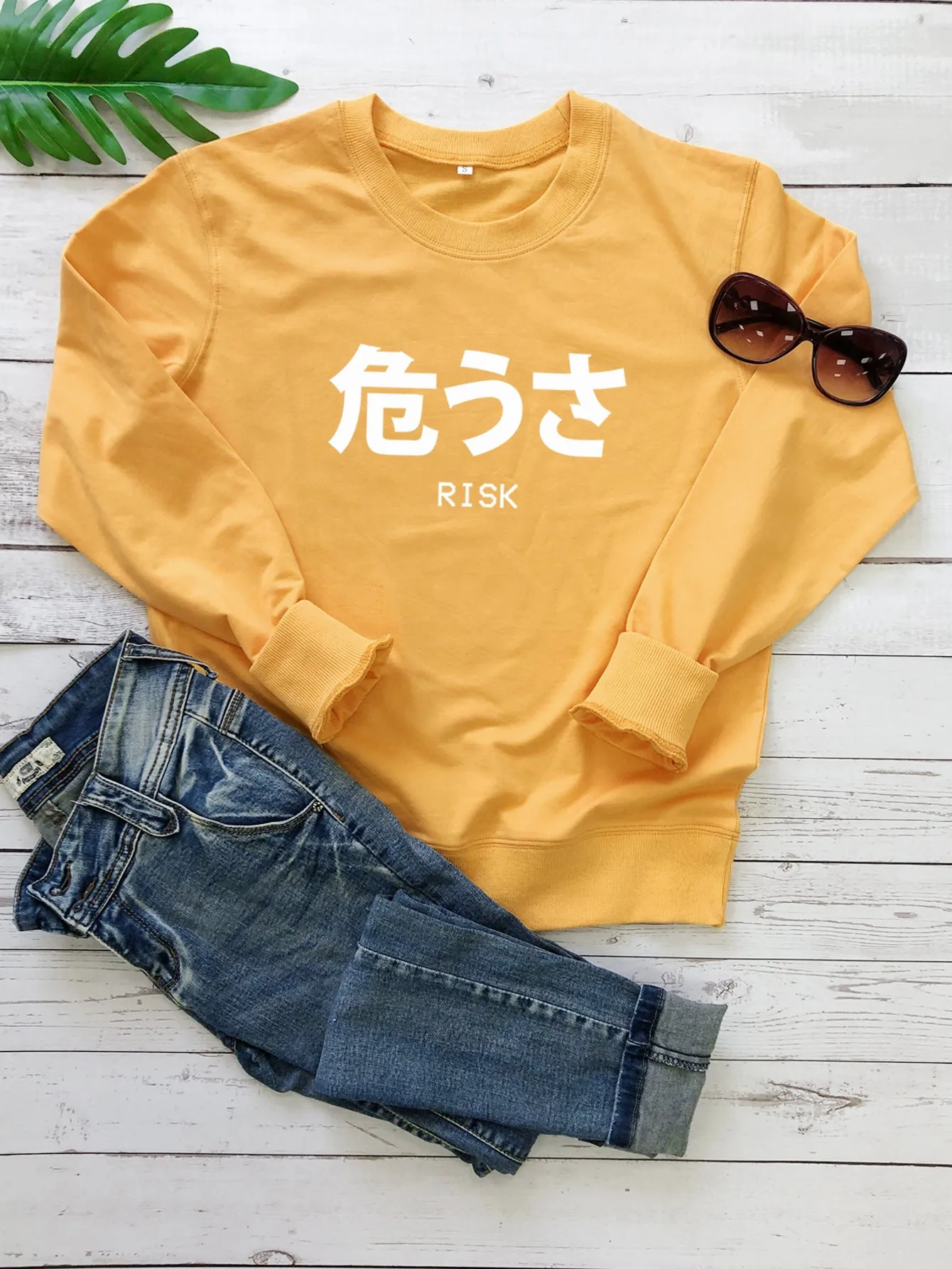 Vintage Harajuku Letter Print Sweatshirt Wholesale Women Clothing