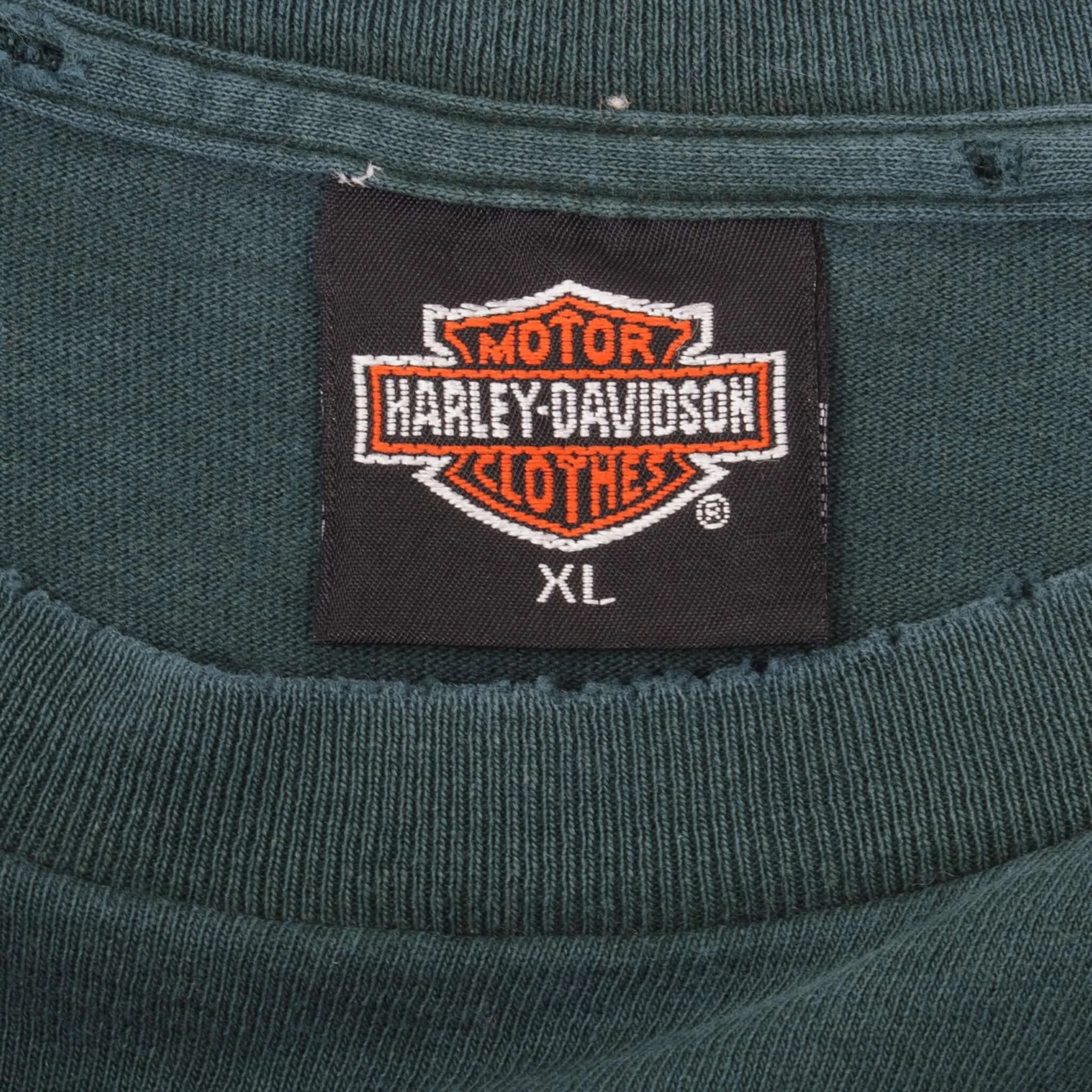 VINTAGE HARLEY DAVIDSON 3D EMBLEM TEE SHIRT 1991 SIZE XL MADE IN USA