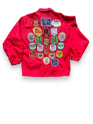 Vintage Leilani Lanes Seattle Patched Up Swingster Coaches Jacket SZ L