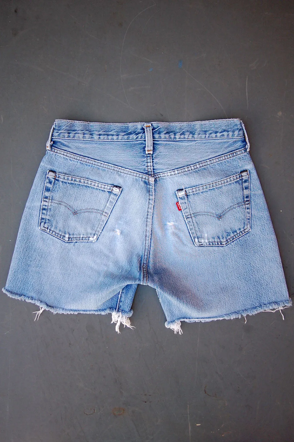 Vintage Levi's 501 Redline Denim Shorts (JYJ-019)