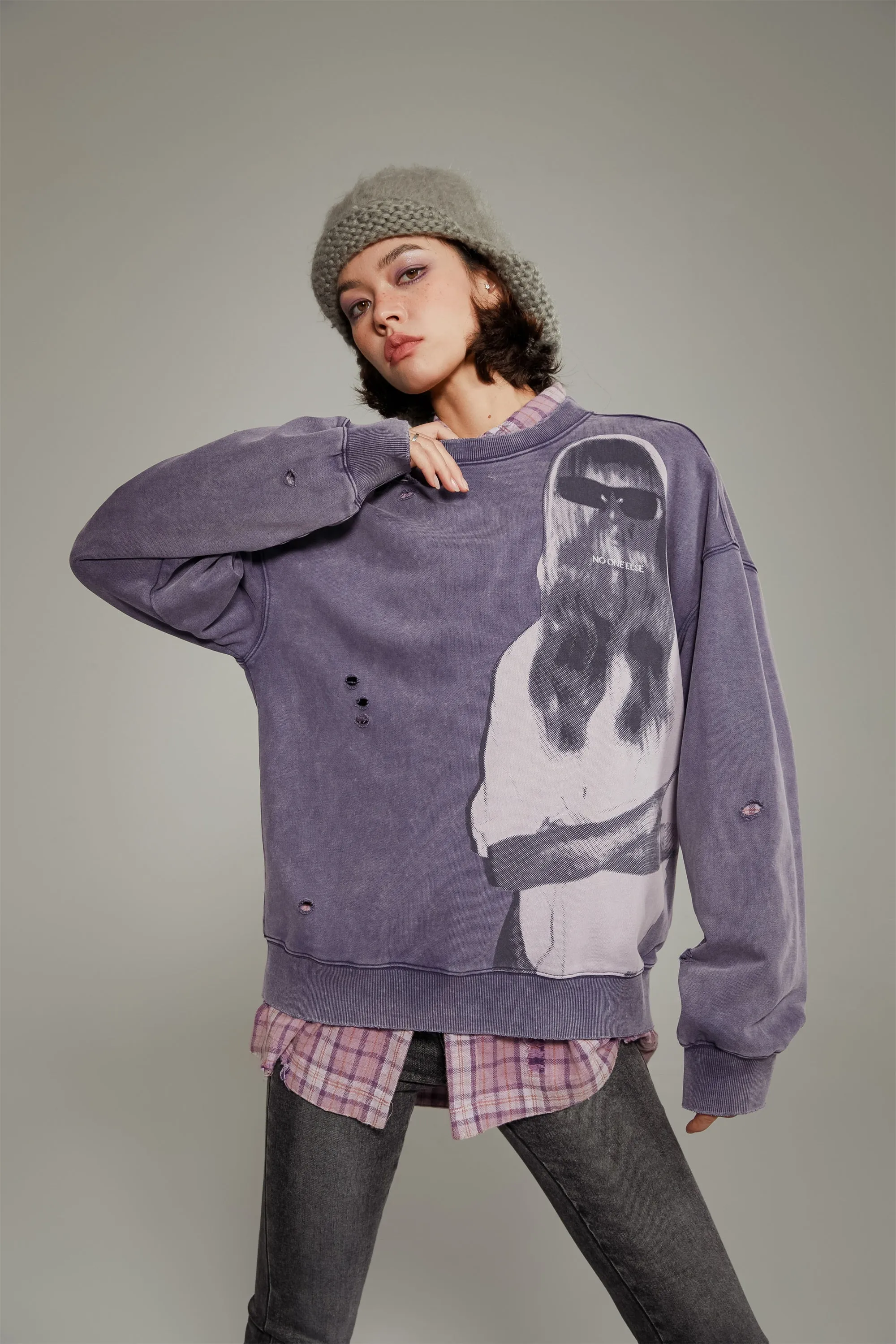 Vintage Rouge Sweatshirt