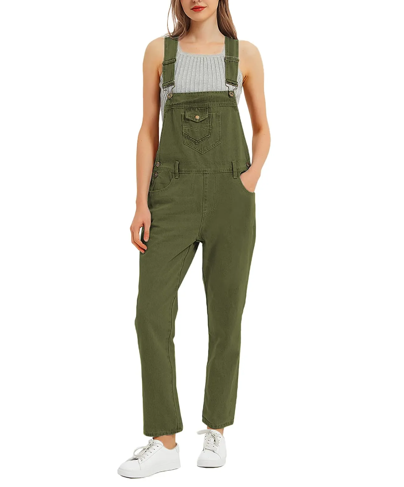 Vintage Straight-Leg Overalls