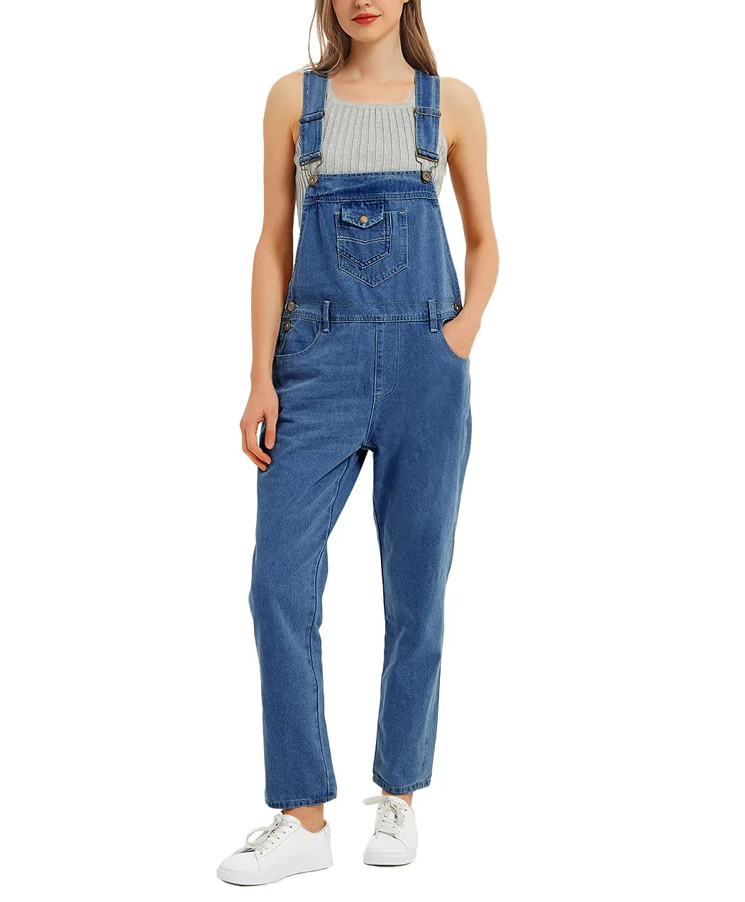 Vintage Straight-Leg Overalls