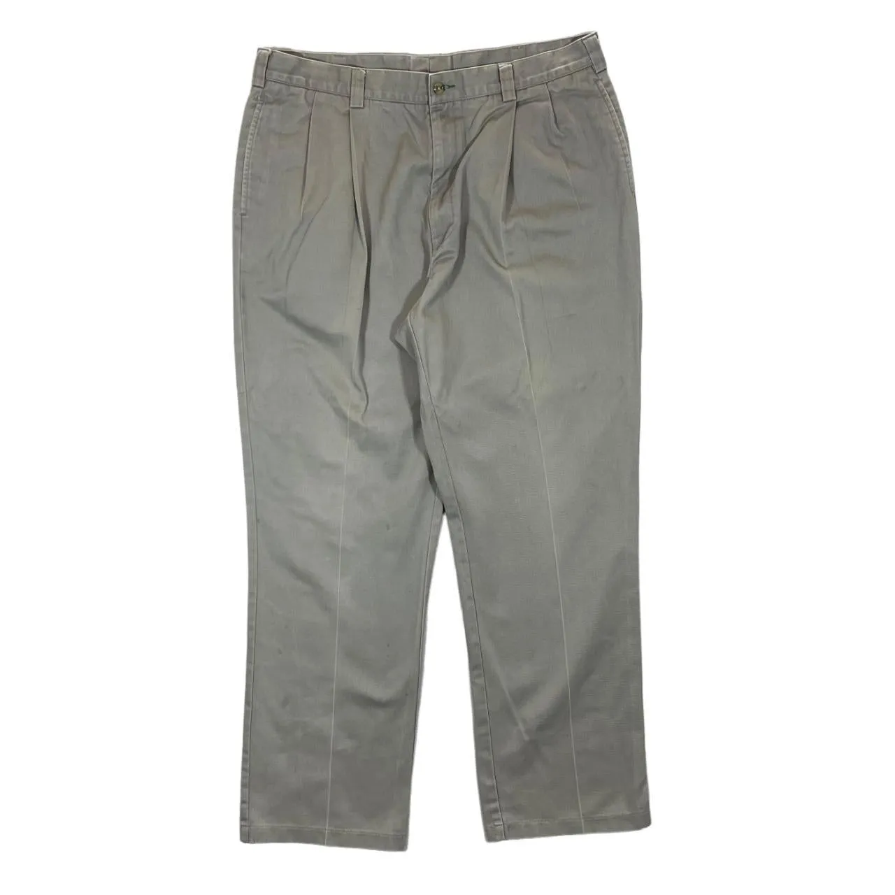 Vintage TOMMY HILFIGER Classic Dark Beige Straight Leg Chino Trousers