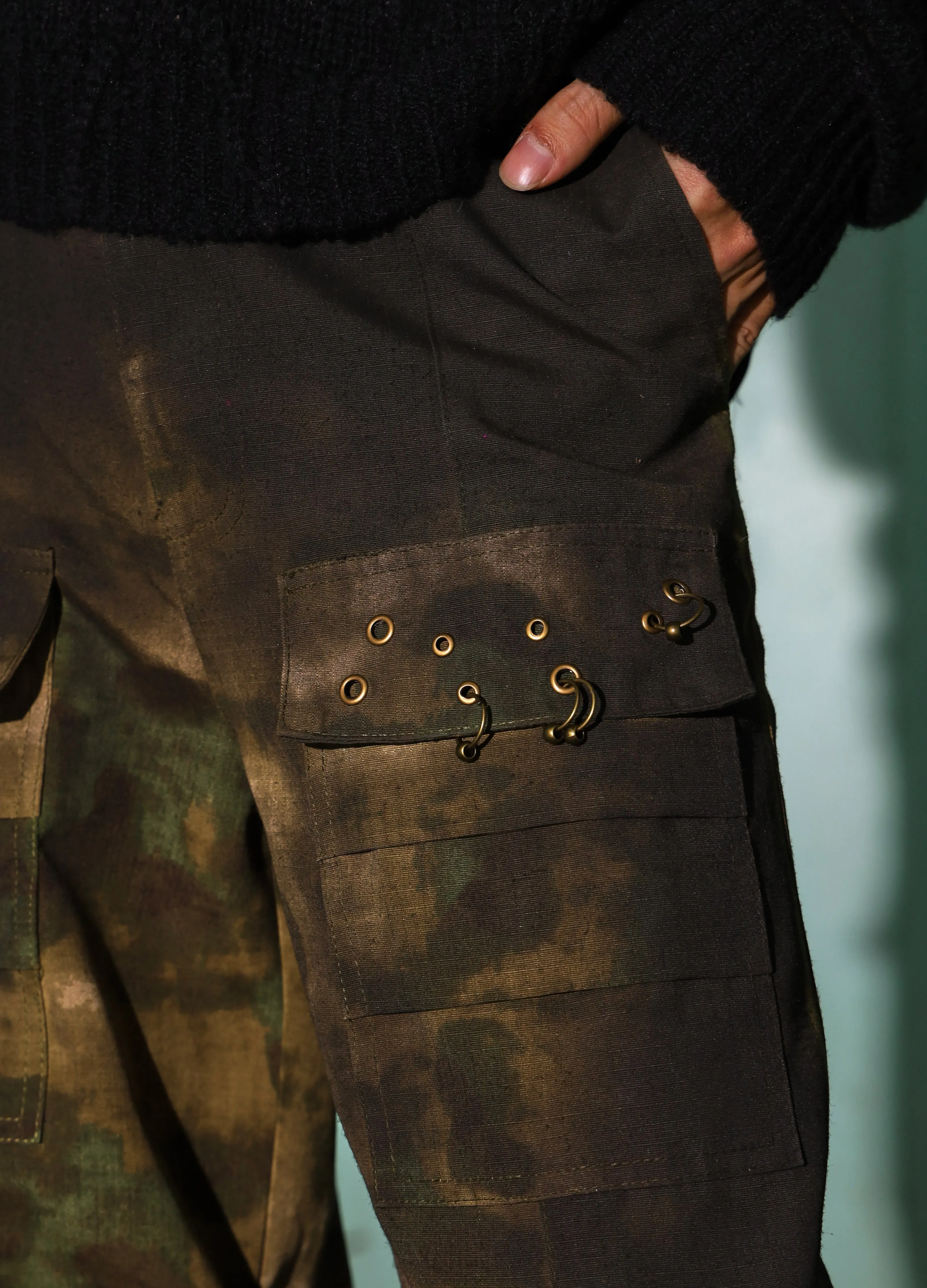 Wasteland Washout Camo Cargo Pants