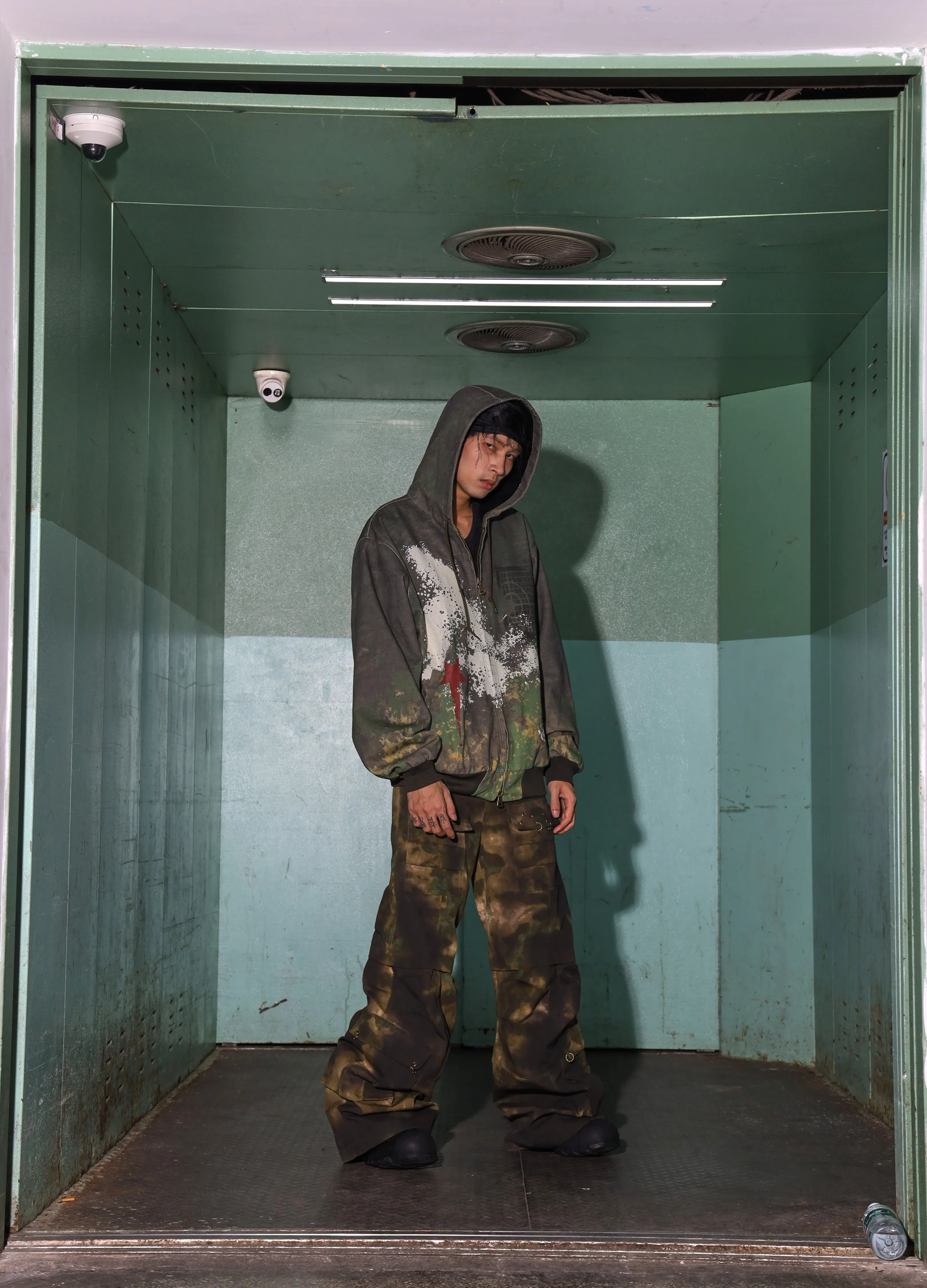 Wasteland Washout Camo Cargo Pants