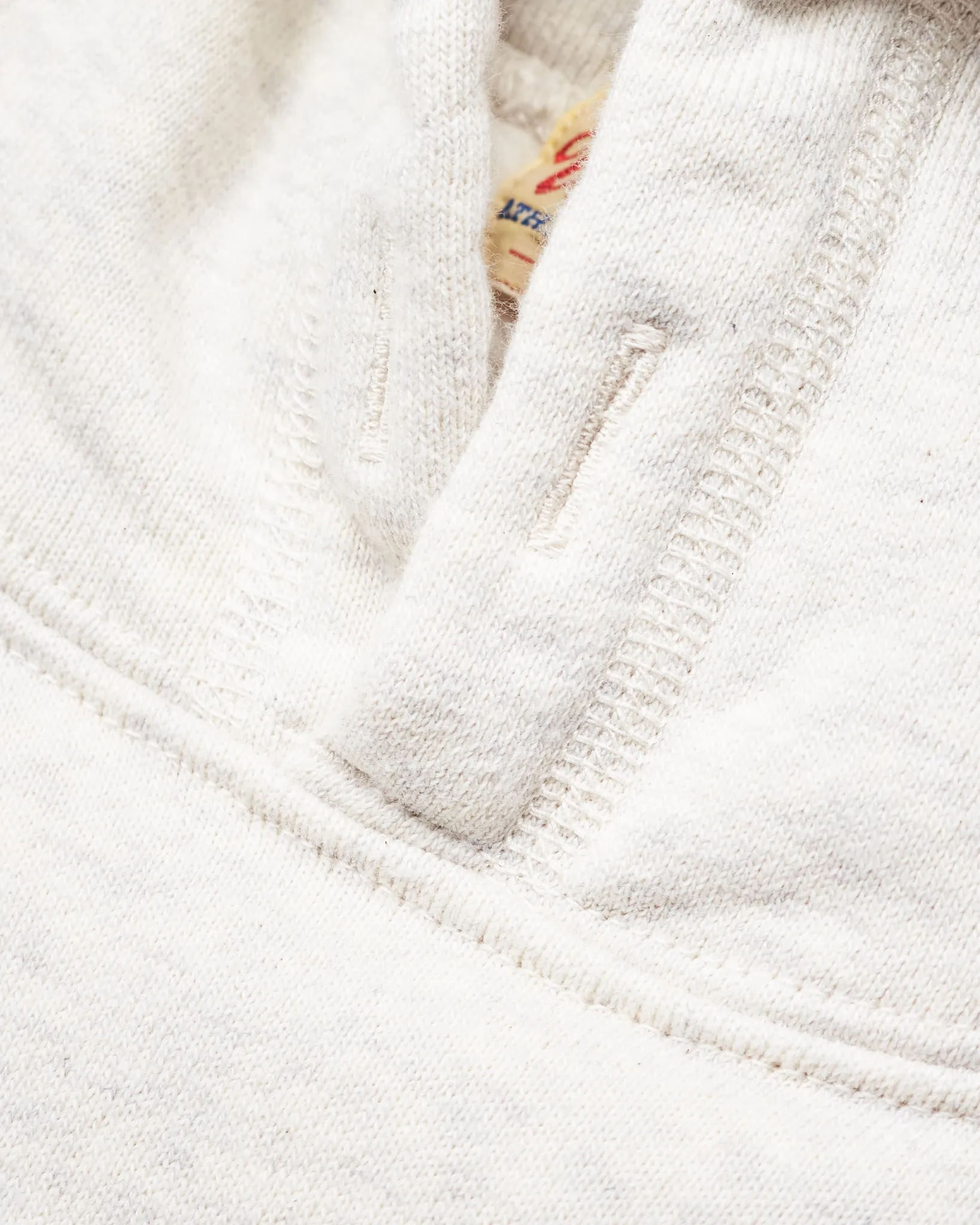 Whitesville Heavyweight Loop-Wheeled Hoodie Oatmeal WV67729