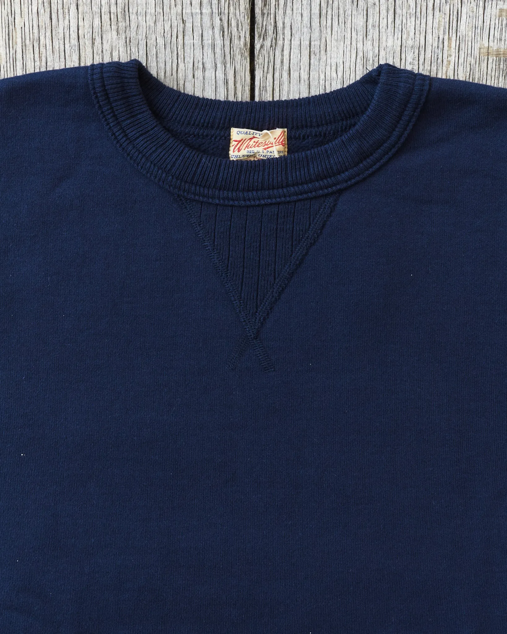 Whitesville Heavyweight Loop-Wheeled Sweatshirt Navy WV67728