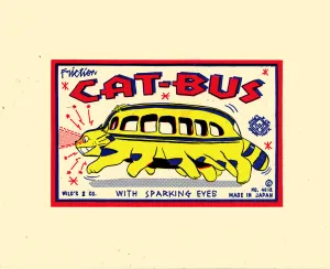 Wild's & Co - "Catbus Toy Label"