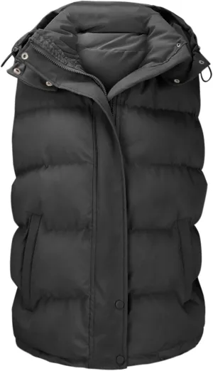 Winter Coat For Women Warm Full Zip Puffer Jacket Oversized Long Sleeve Packable Down Parka With Pocket