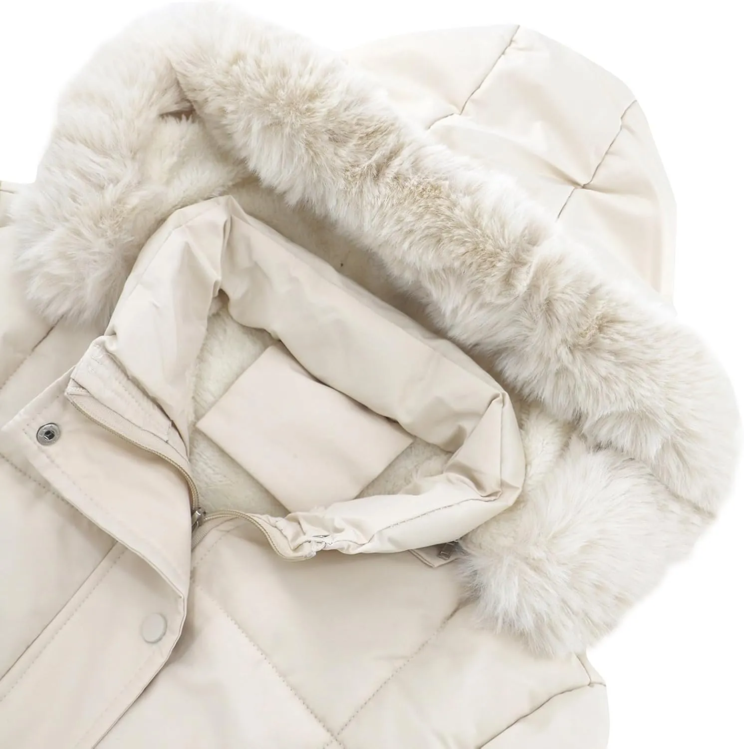 Winter Coats for Women Long Oversized Womens Short Winter Warm Cotton Jacket Single Breasted Zipper Jacket