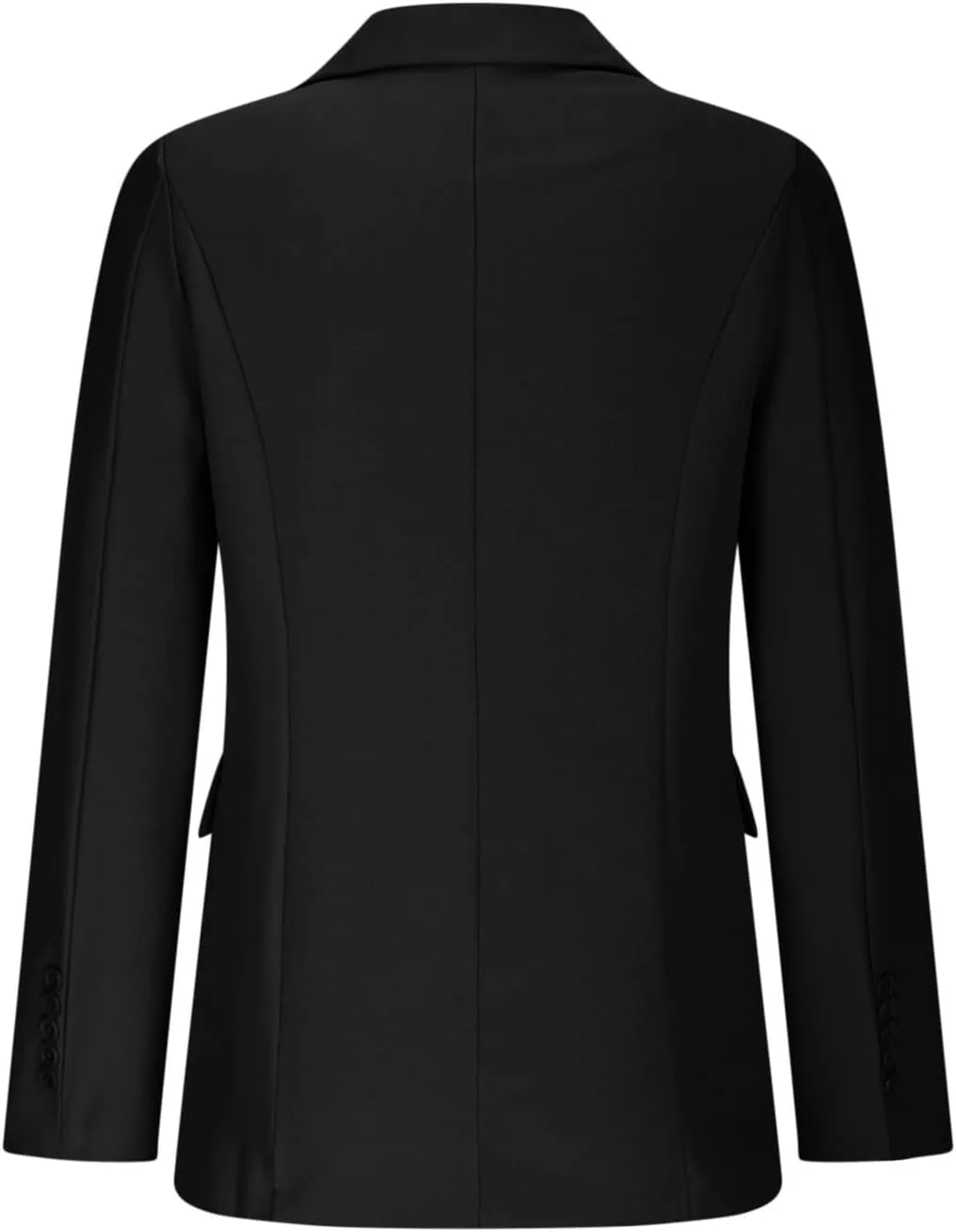 Women Business Casual Blazer with Lined,Professional Work Suit Jacket with PocketsLong Sleeve Button Open Front