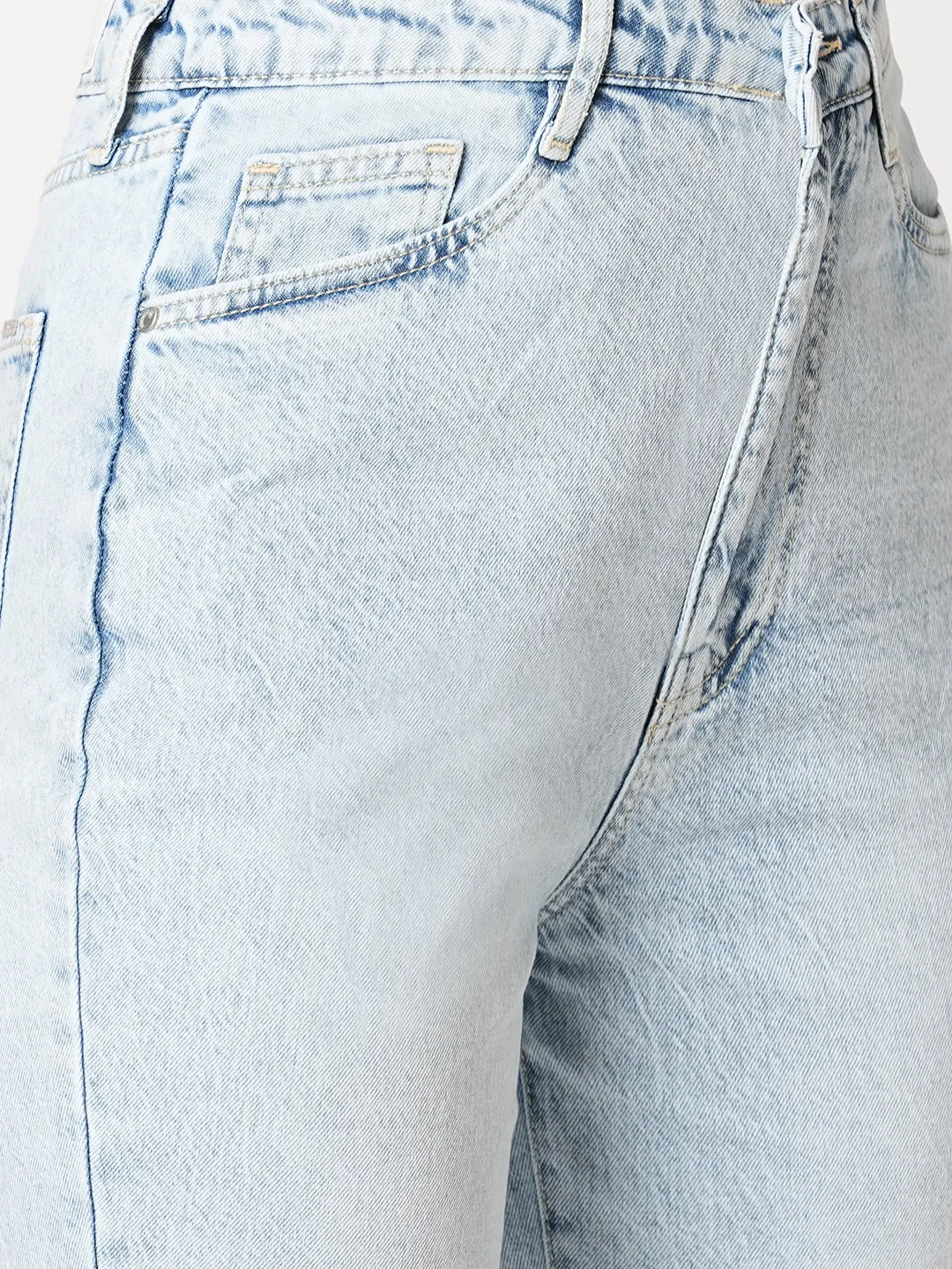 Women High-Rise Slim Straight Fit Jeans