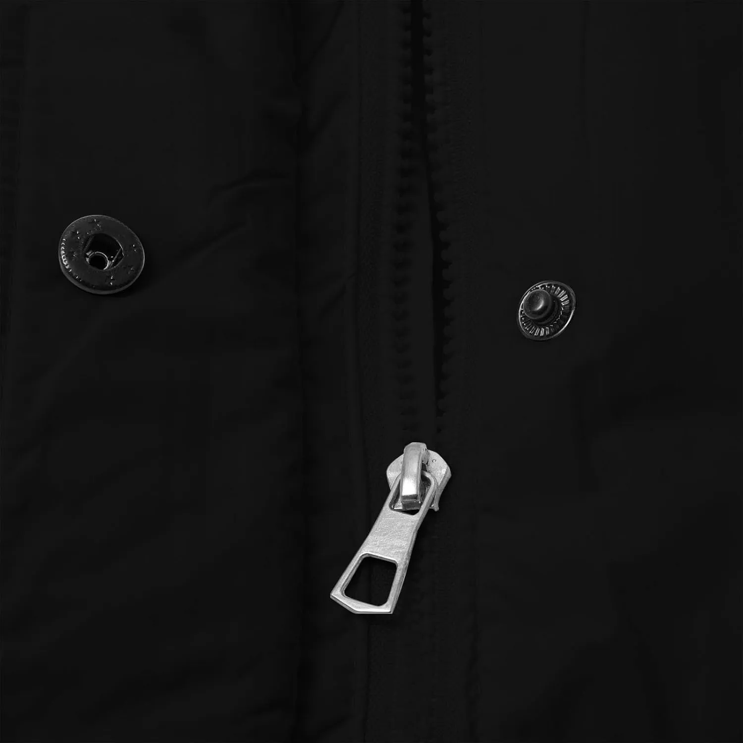 Womens Coats Winter Quilted Zip Up Puffer Jacket Oversized Long Sleeve Packable Down Outwear With Pocket