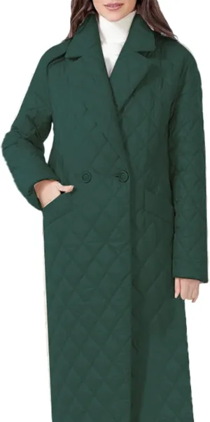 Womens Down Jackets Long Quilted Lightweight Puffer Coat Windproof Warm 2024 Winter Jacket Trendy Casual Outerwear Belt