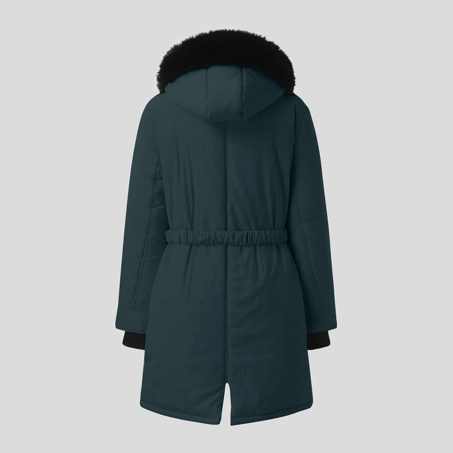 Womens Puffer Parka Jacket Coat Lapel Collar Long Sleeve Jacket Vintage Thicken Coat Jacket Womens Lightweight Down