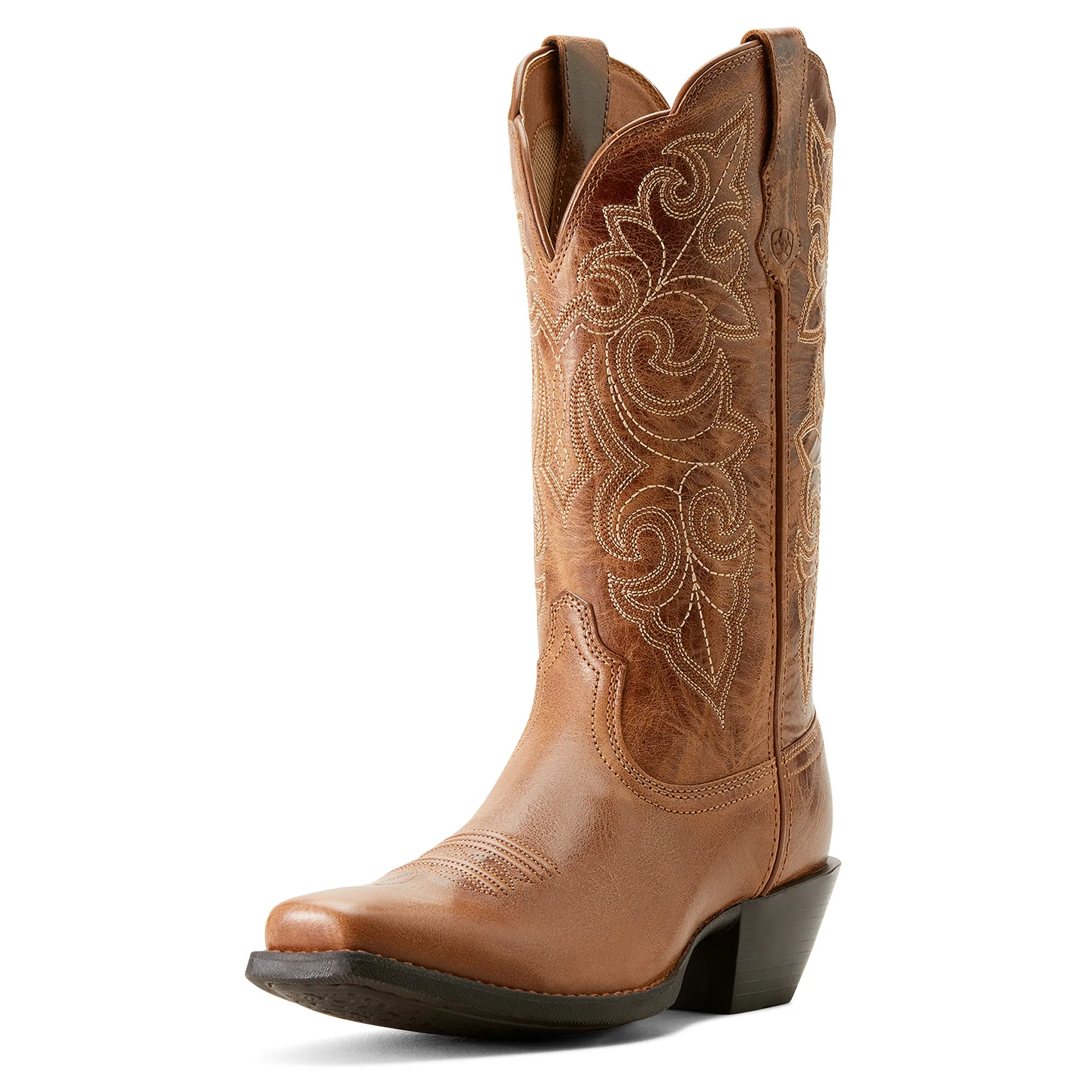 Women's Round Up Square Toe Western Boot by Ariat 10053733