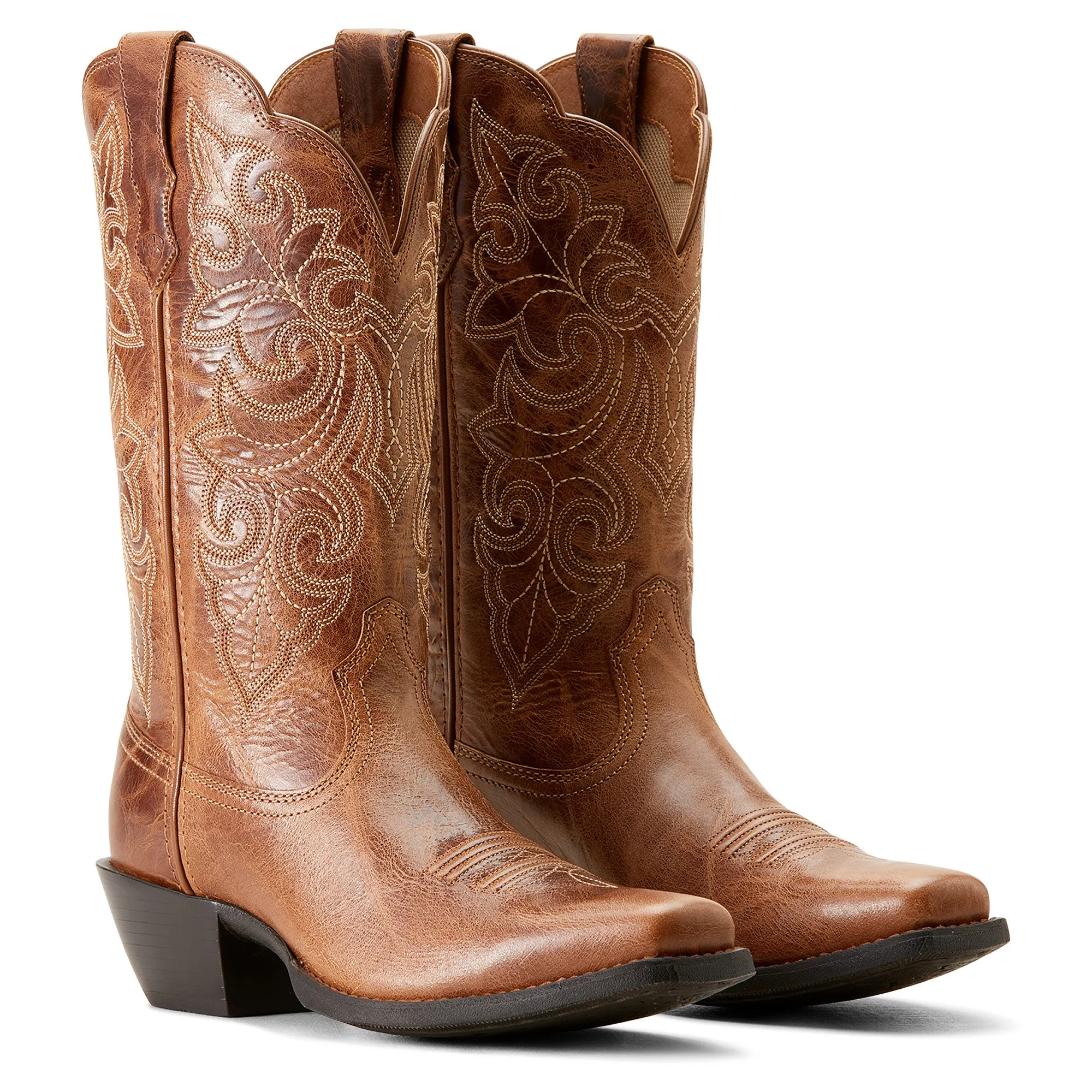 Women's Round Up Square Toe Western Boot by Ariat 10053733